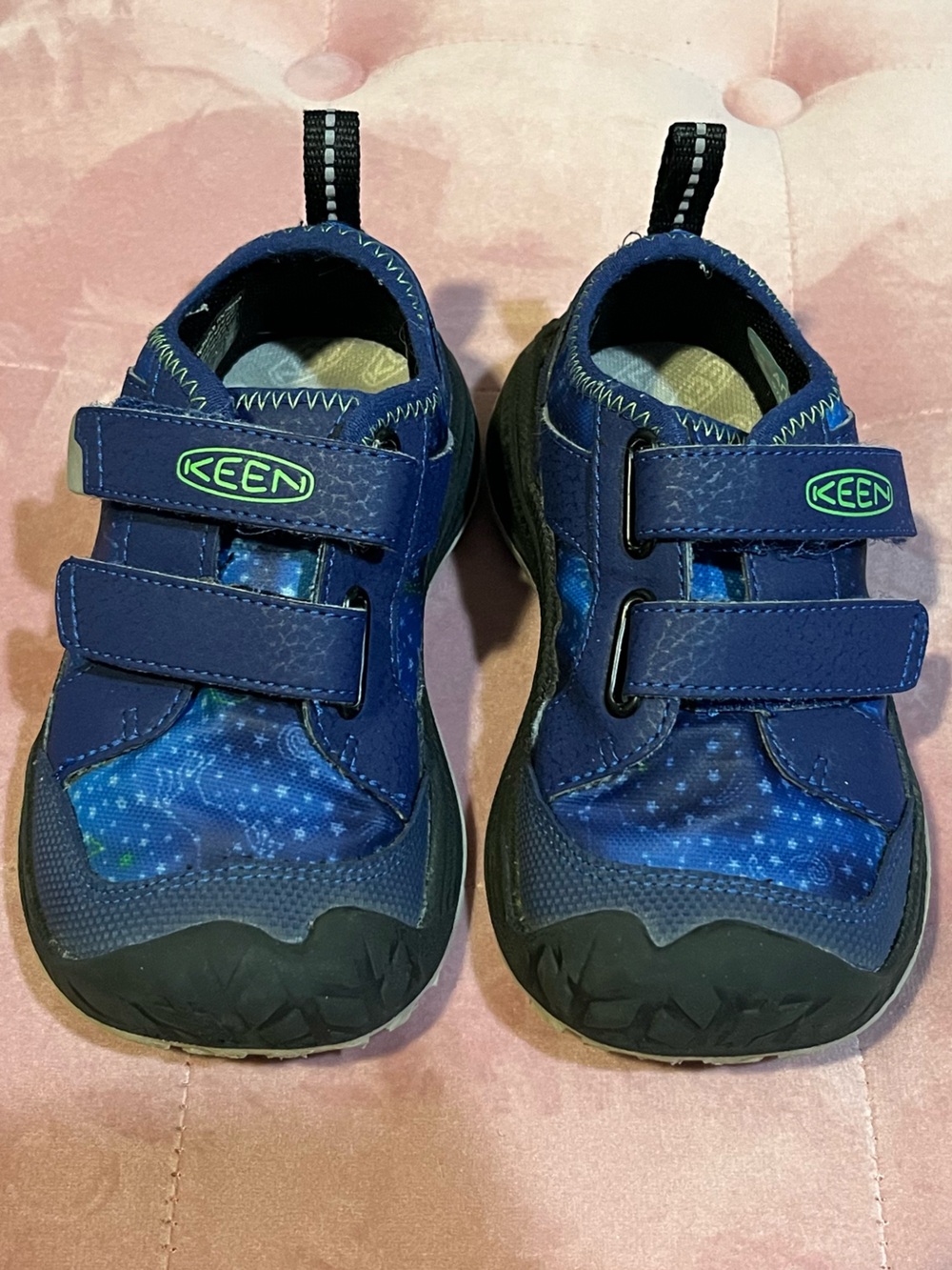 Keen toddler speed hound Navy Blue Velcro sneakers